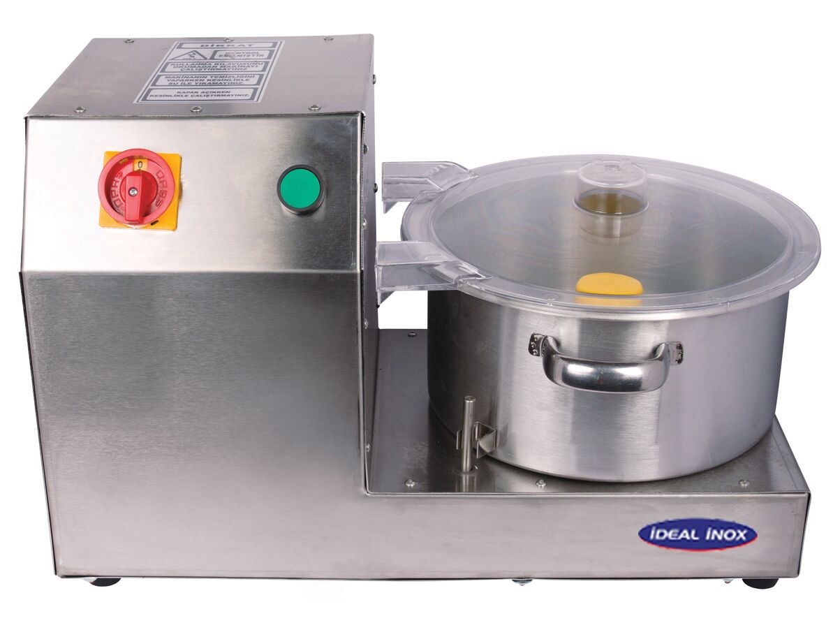 Robot profesional preparat humus, taiat Ideal Inox, 8 Kg